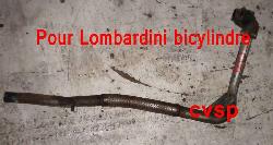 Collecteur d'chappement avec tresse Lombardini bicylindre Microcar Mc1 Microcar 1697 (2a35) 1003135 1003138       piece voiture sans permis