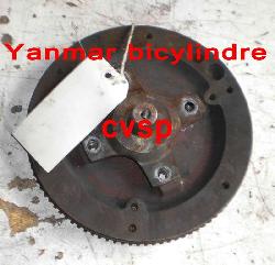 Volant moteur Yanmar bicylindre Microcar Mc2 Microcar 2624 (2d19)         piece voiture sans permis