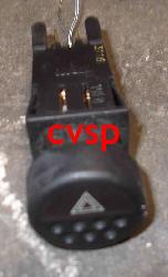 Interrupteur feu de dtresse Microcar Virgo 1 Microcar 8853 (2b17)         piece voiture sans permis