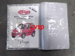 Notice d'utilisation et d'entretien Microcar Virgo 1 Microcar 8879 (2b26)         piece voiture sans permis