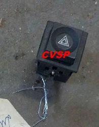 Interrupteur de feu de dtresse Microcar Lyra Microcar .0617 (2b32)         piece voiture sans permis