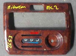 Console centrale de chauffage Microcar MC2 Microcar 2653 (3H44)         piece voiture sans permis