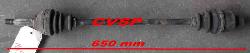 Cardan ct conducteur 630 mm Ligier Ambra Ligier .1458 (2D11)         piece voiture sans permis
