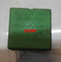 Relais G. CARTER 12V 25A (vert) 03601 Electricit - Relais 2613605 (1JK2) 3601        piece voiture sans permis