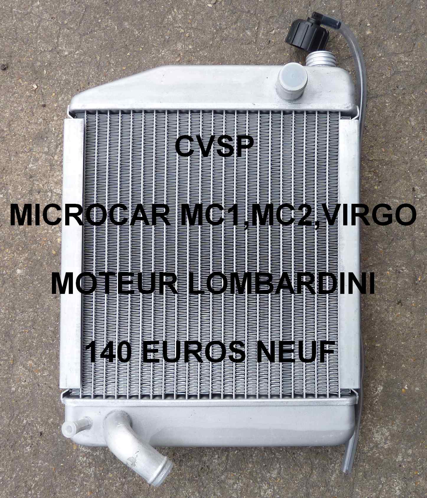 Relais de préchauffage pour voiture sans permis Microcar Mc1 Mc2
